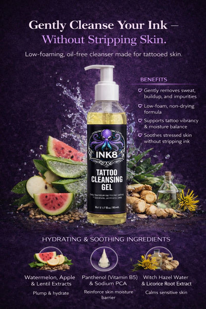 Tattoo Cleansing Gel